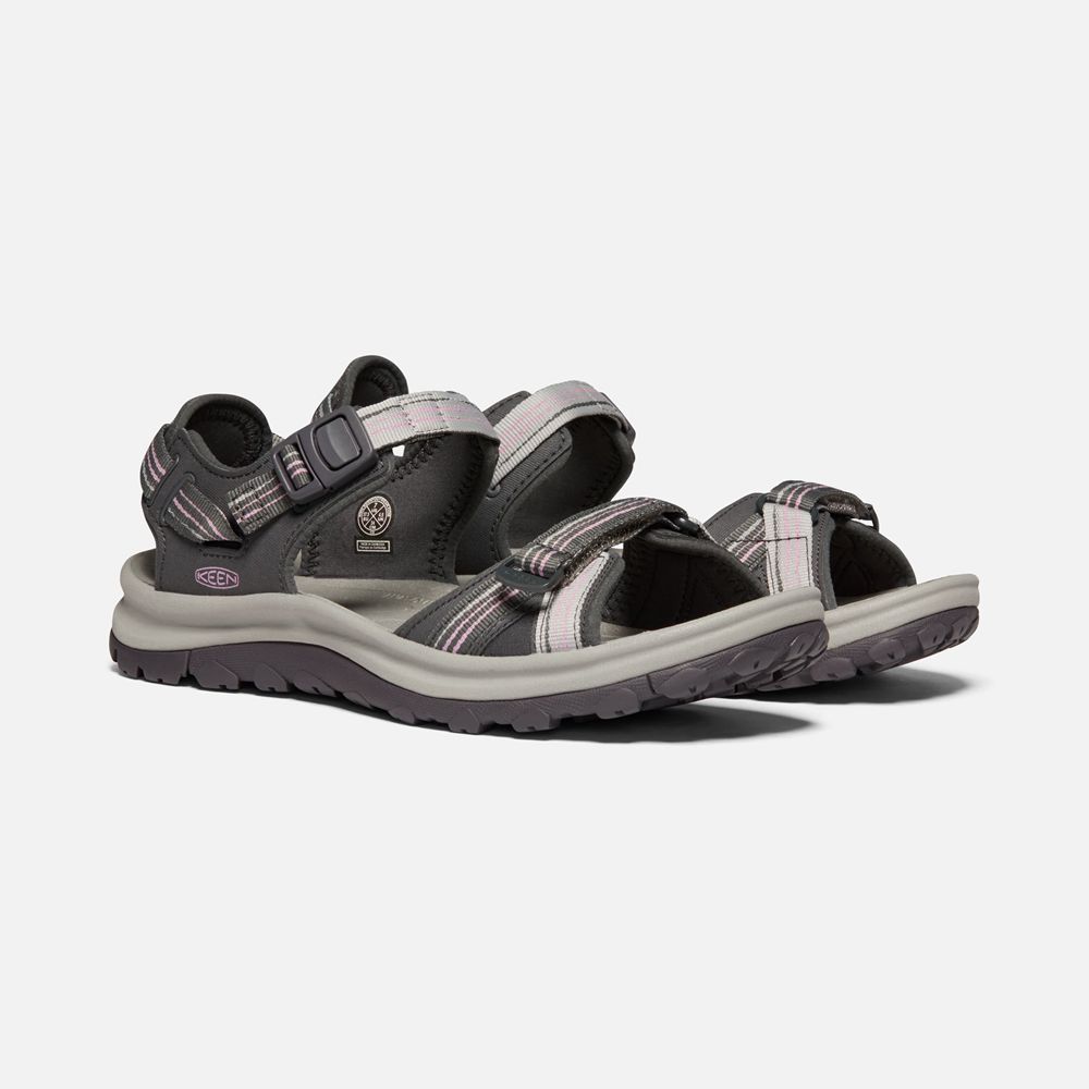 Keen Outdoor Sandalet Kadın Koyu Gri - Terradora Ii Open Toe - Türkiye NJCM38259